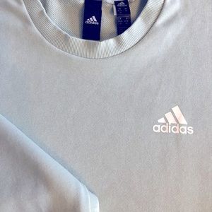 Adidas soft mint green sweatshirt. Like new!